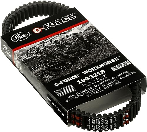 Gates 19G3218 G Force Workhorse Continuously Variable Transmission (CVT) Belt