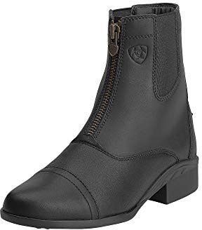 ARIAT BMVY9 Womens Scout Zip Paddock Boot Black 8.5