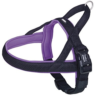 Nobby Norwegergeschirr Mesh Preno, lila L: 68-85 cm + 54 cm, B: 40/45 mm, 1 Stück