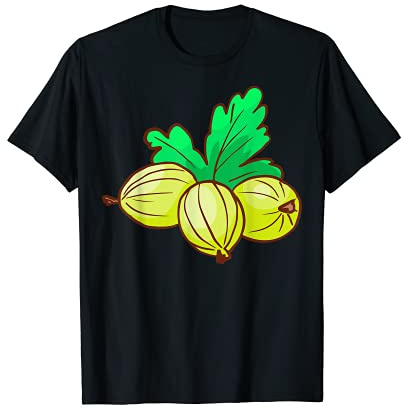 El grosella espinosa Fruta Vegano Vegetariano Camiseta