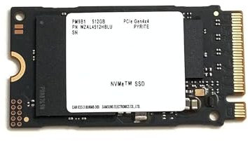 Samsung Unità a stato solido da 512 GB SSD M.2 2242 42 mm PM9B1 NVMe PCIe 4.0 Gen4 x4 MZAL4512HBLU per laptop Ultrabook Lenovo Dell HP