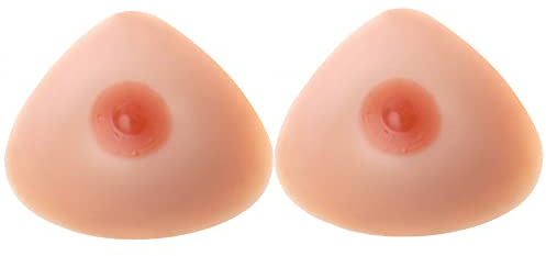 ELMIKA Triangolo Silicone Forme Tette Finte per Mastectomia Crossdresser Transgender