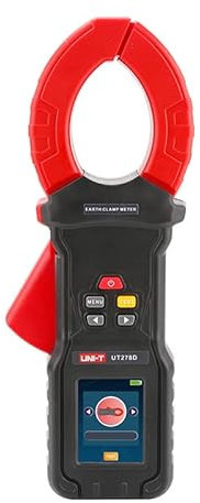 UNI-T Clamp Ground Resistance Tester UT273+ UT275 UT276A+ UT278A+ UT278C UT278D Auto Range Lightning Protection Loop resistance Earth Clamp Meter(UT278D)