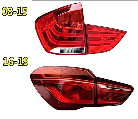 MOIKEN LED Rücklicht Bremsleuchte Rückfahrscheinwerfer Blinker Montage kompatibel for BMW X1 E84 F49 F48 2008-2019 Autozubehör (Color : Left Side Outer, Size : 2008-2015)
