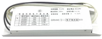 VISIYUBL H Tube Reattori elettronici dedicati 24W 36W 40W 55W Raddrizzatore for Lampada Fluorescente AC220V 1 Uscita 2G11(18-24W Universal)