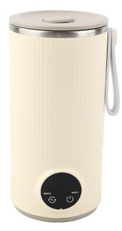 Resevattenkokare, Bärbar 400 Ml Liten Varmvattenpanna med 4 Temperaturkontroller, Roterande Omrörare, Rostfritt Stål, Uppladdningsbar, för Tekaffe