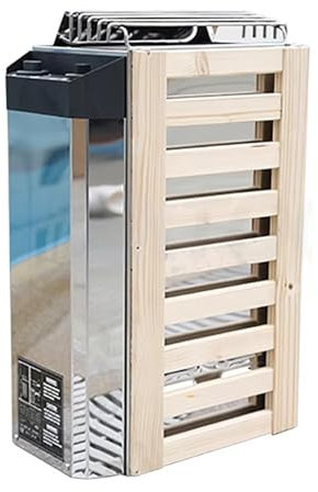 Sauna Heater, 3KW/3.6KW Sauna Heater Sauna Steam Generator Home Use Heating Furnace Room Dry Equipment Internal Control External Stove Home Hotel Spa Shower Use(3.6KW Internal)