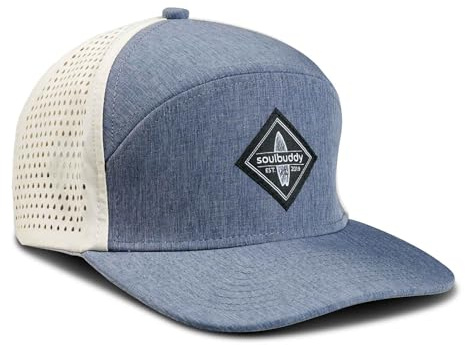 Soulbuddy Kinder Performance Baseball Cap Jungen Mädchen – Verstellbare Kinderkappe – Sommer Schirmmütze mit Sonnenschutz – Outdoor & Freizeit Snapback - Bequeme Basecap für Kids – 3 Größen verfügbar