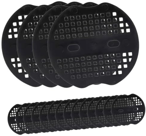 DIYEAH Grapas para Jardín en U 40 Piezas 6,8x6,5 Cm Kit de Anclajes de Acero Galvanizado para Tela Antihierbas Césped Paisajismo Exterior Camping
