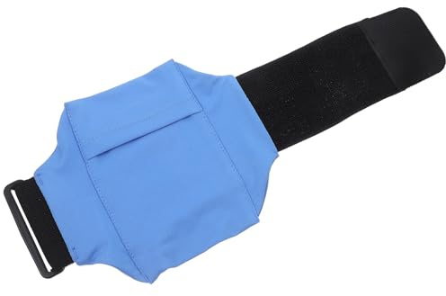 Hohopeti Verstellbare Sport Beintasche aus Elastischem Band mit Rutschfestem Kleber für 5,5-7,5 Zoll Handy Einzigartiges Design und Stabile Verarbeitung für Laufen und Outdoor