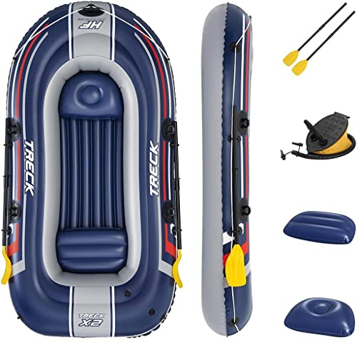 Bestway 61068B - Boot Set Hydro Force Raft Schlauchboot Naviga 2 Erwachsene und 1 Kind, circa 255 x 127 cm