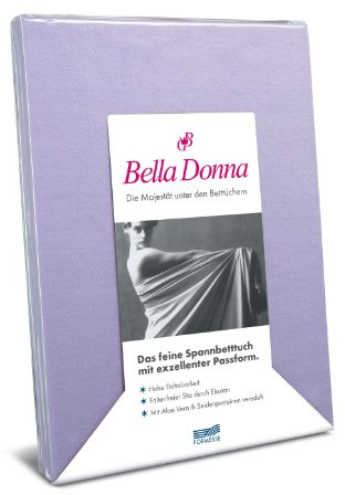 Bella Donna Spannbettlaken Jersey für Matratzen & Wasserbett 140-160 x 200-220 cm Jeansblau