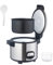 Metro Professional Cuociriso GRC1950, acciaio inox, 12 litri, 1950 W, funzione scaldavivande rivestimento antiaderente, 30 porzioni in 45 minuti, argento