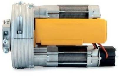 AUTOMAZIONE DOPPIO MOTORE CON FRENO ASSE 76 360KG BIMOTORE SARACINESCA GARAGE
