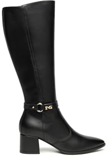 Nero Giardini I514333D stivali in pelle nero tacco 5