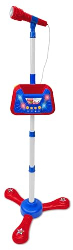 Bontempi | WirelessStage Mic - Microfono da Palco Wireless per Esibizioni Senza Limiti, Blu, 360x360x1100 mm