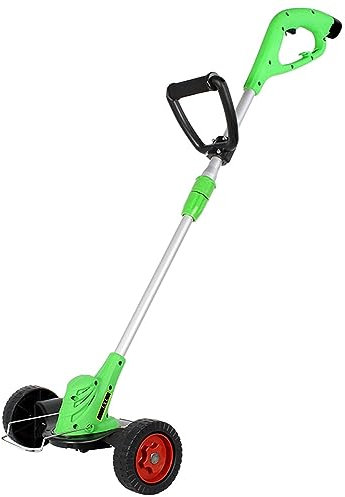 BebeXi cortacésped Gasolina cortabordes Cortacésped eléctrico inalámbrico, cortacésped Ligero portátil de Mano, cortacésped eléctrico Recargable