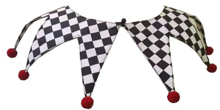 Weihnachts-Clown-Halsband-Narrenkostüm-Zubehör, Mehrfarbig, Größe 08, Einheitsgröße