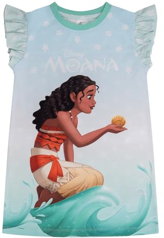 Disney Camisa de Noche de camisón Vaiana para niñas - 4-5 Años: 110cm
