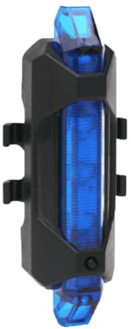 Zymoplas LED USB Luci Posteriori per Bici Bicicletta Ciclismo Che Ricorda la Lampada Posteriore Fanale Posteriore Ampia Gamma Accessori notturni Attrezzatura per l'illuminazione, Blu