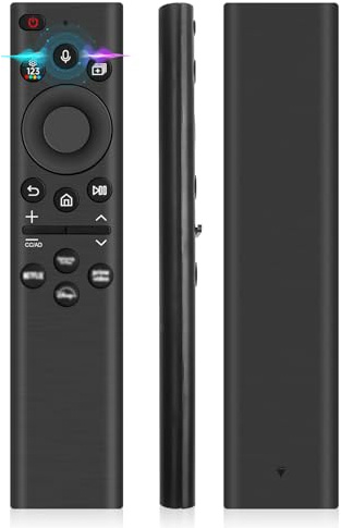 Télécommande Universelle de Remplacement pour Samsung Smart TV, BN59-01385A Vocale Telecommande avec 4 Touches de Raccourci Compatible avec Samsung 2021-2022 Smart 4K HD TV