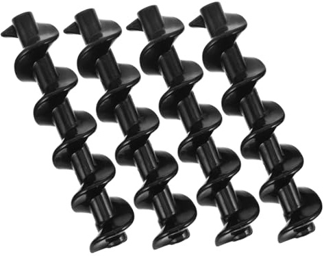 MAGICLULU 4pcs Chocolate Fountain Spiral Shaft Replacement Kit for Home and Small Business Efficient Anti-Clogging Feed Rod Compatible with Various Chocolate Types Easy Installation