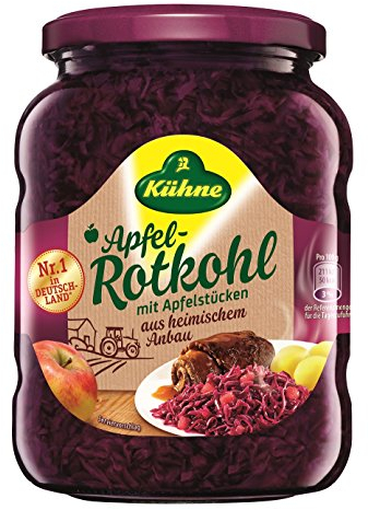 Kühne Apfelrotkohl, 720ml