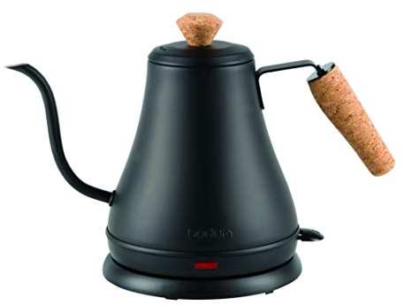 Bodum 11883259Euro Melior Bouilloire Électrique À Long Bec 0.8 L 1.000 W