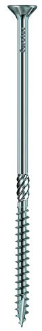 Eurotec Paneltwistec Senkkopf Universalschraube Stahl blau verzinkt Torx, 6,0 x 300 mm, 100 Stück