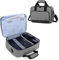 Luxja Bolsa Proyector con Funda para Laptop, Maletín Compatible con Epson, BenQ y Optoma Proyector, Maletín para Proyector y Accesorios, 39.4 CM x 28 CM x 13.5 CM, Gris