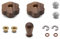 LELIT - Marax Upgrade Kit - for Mara & MaraX Coffee Machines - Water Steam Knobs & Lever - PLA2200 - Walnut Wood