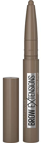 Maybelline Brow Extensions Fiber Pomade Crayon Eyebrow Makeup, Soft Brown, 1 Count