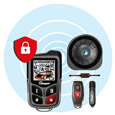 BEEPER - Alarme Universelle Auto, Voiture, Cabriolet, Utilitaire, Camping-Car XR5 (XR10 Universelle)