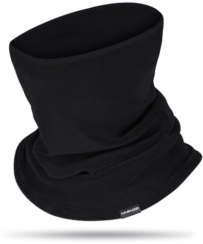 GXCROR Écharpe tubulaire coupe-vent multifonction pour homme et femme - Maintien au chaud - Écharpe de sport pour ski, moto, vélo, jogging, course à pied, sport en plein air, Noir , taille unique