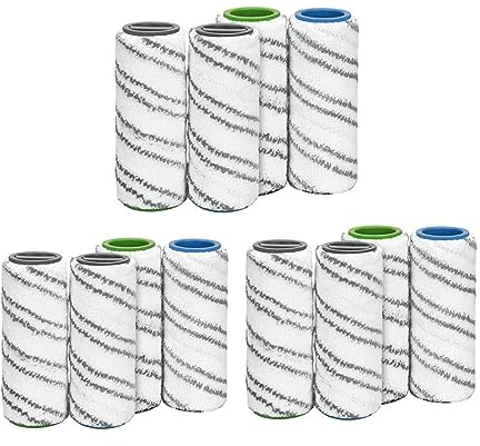 Kompatibel mit Karcher FC7 FC5 FC3 Mikrofaser Rollen Kompatibel mit Kärcher 2.055-006.0 Hartbodenreinigung Ersatzrollen für Smart Home ( Farbe:
