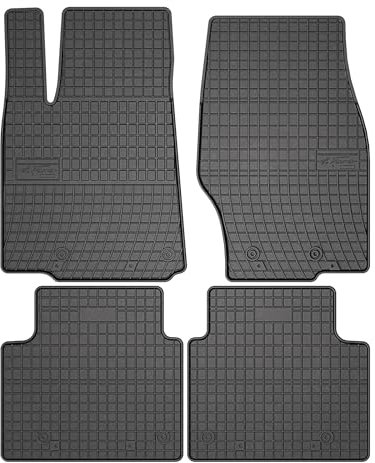 El Toro Fußmatten kompatibel mit Jeep Grand Cherokee 4xe 2021- Passgenaue Gummimatten | Autotyp: SUV | Strapazierfähiges Material | Schutzrand