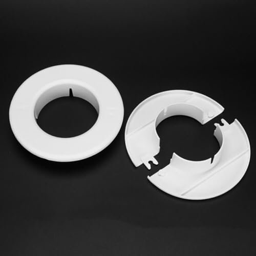 Rosette di copertura, rosetta, passacavi da 40 mm a 80 mm, copertura per fori di ingresso cavi da parete esterna (80 mm)