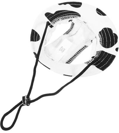Happyyami Hundehüte Haustier-baumwollhut Sonnenhaube Bequemer Outdoor-Sonnenhut Für Haustiere Stilvolles Accessoire