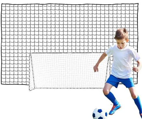 Backyard Stop Net, Multifunctional Practice Barrier,Football Rebounder Net, Heavy Duty Reusable Secure Mesh Design,Convenient Mounting Ball Hitting Netting, Rebounder Training Tool For Sports Pitches