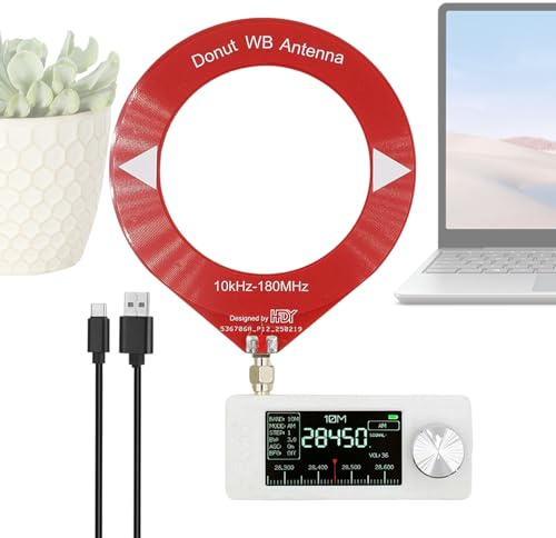 ZHUMCCY Amplificador Audio para Hogar | Receptor De Radio FM | Reproductor Compacto con Pantalla IPS HD USB LSB Am Y Antena 4.8 cm para Autocaravana Casa Cine Camion