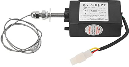 Valve d'échantillonnage d'arrêt du moteur Servomoteur Générateur de commande de commande Salletoudrome pour les machines marines automobiles (Éteindre NC 12V)