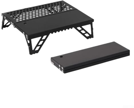 Table pliante portable ultra légère, petite table de pique-nique compacte pour camping, pique-nique, barbecue, randonnée, pêche, salle à manger