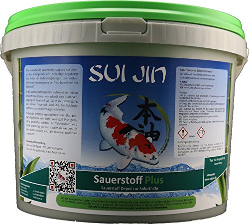 SUI JIN Teichprodukte Sauerstoff+ für 75.000 L (2500 ml)