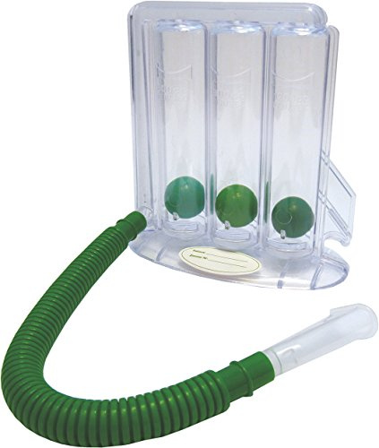 Pflegehome24® Atemtrainer Lungentrainer Atemgymnastik, 3 Kammersystem