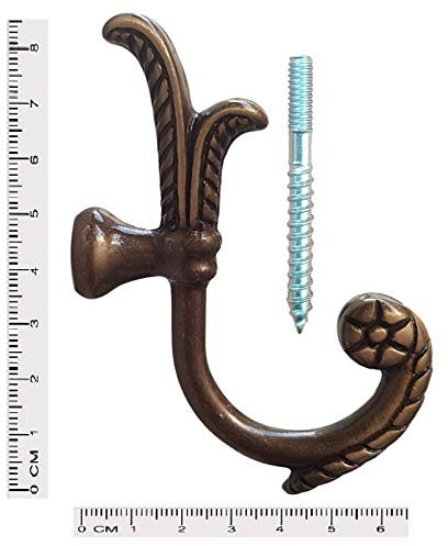 Showroom Vicidomini Reggi embrasse + Vite, Gancio Tenda, rosone, fermatenda, Gancio a Muro, Rosetta. (V12 Bronzo)