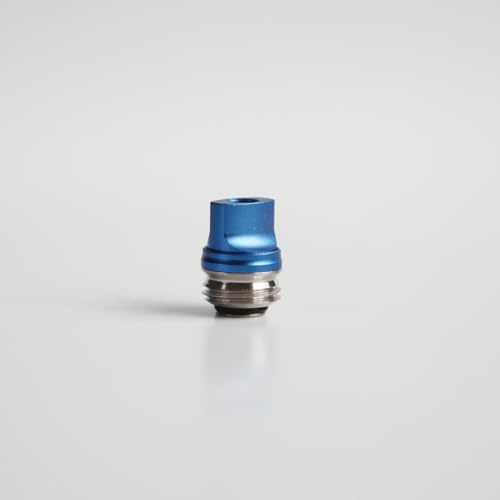 WratryParts 510 - Silbato colorido con punta de goteo BB para 510 hilos Subohm RTA RDA, tanque de caja billet (azul)