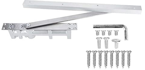 WANGZEYU TüRschliesser Automatischer Türschließer, hydraulischer Puffer, 80 kg, verdeckte Türschließpositionierung, Stummschaltung, sanft schließende Türbeschläge TüR SchließEr