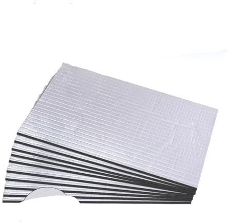 Selbstklebende Isoliermatten 5/10/20 blätter Sound Trittschalldämmung Dämpfung Matte Auto Van Noise Isolierung Schallschutz 5/10mm Auto Auto Haube Noise Isolator 250*180mm Selbstklebend Dämmmatten(10p