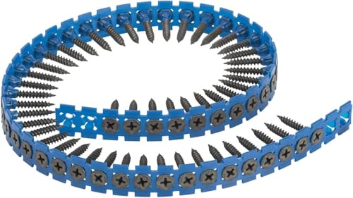 Bosch Professional 1000x Schnellbauschraube Grobgewinde (Gipskartonplatten auf Holz, 3.9x30 mm, S-G, PH2, für MA 55, Zubehör Trockenbauschrauber) (Packung mit 5)