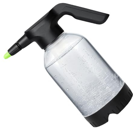 Liakyunf Pulverizador Eléctrico de Espuma para Lavado de Coches | Pistola de Agua a Presión con Bomba Manual de 2 litros,Lavadora Recargable para Automóviles Camiones Y Caravanas